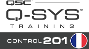 Logo Q-SYS COntrol 201 Training